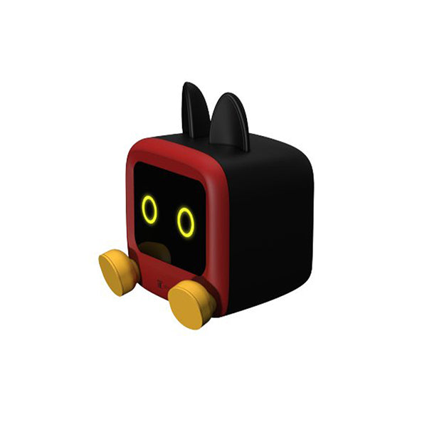 MILITV desktop clock alarm clock smart pet robot ornaments 2025 new mini creative electronic calendar cute little rabbit ornaments gift