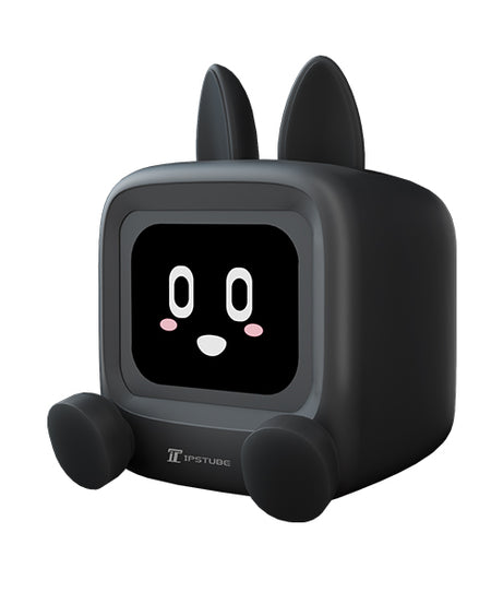 MILITV desktop clock alarm clock smart pet robot ornaments 2025 new mini creative electronic calendar cute little rabbit ornaments gift