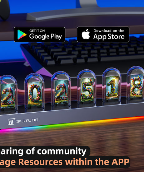 IPS Tube IPS Pro GEN3 Limited Edition 6-Bit Digital Clock DIY analog digital tube clock