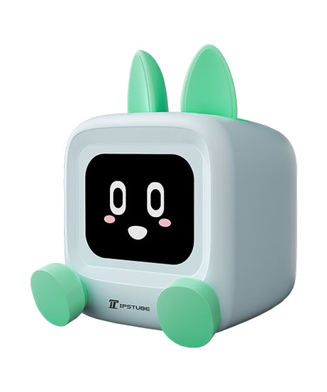 MILITV desktop clock alarm clock smart pet robot ornaments 2025 new mini creative electronic calendar cute little rabbit ornaments gift