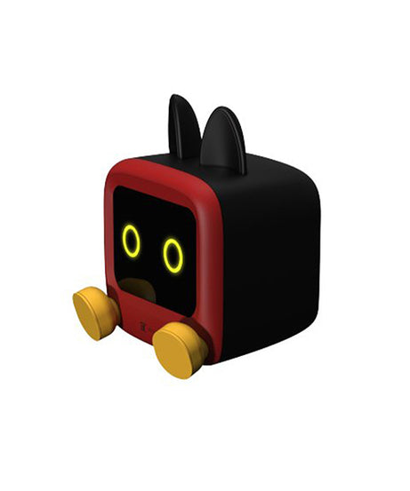 MILITV desktop clock alarm clock smart pet robot ornaments 2025 new mini creative electronic calendar cute little rabbit ornaments gift