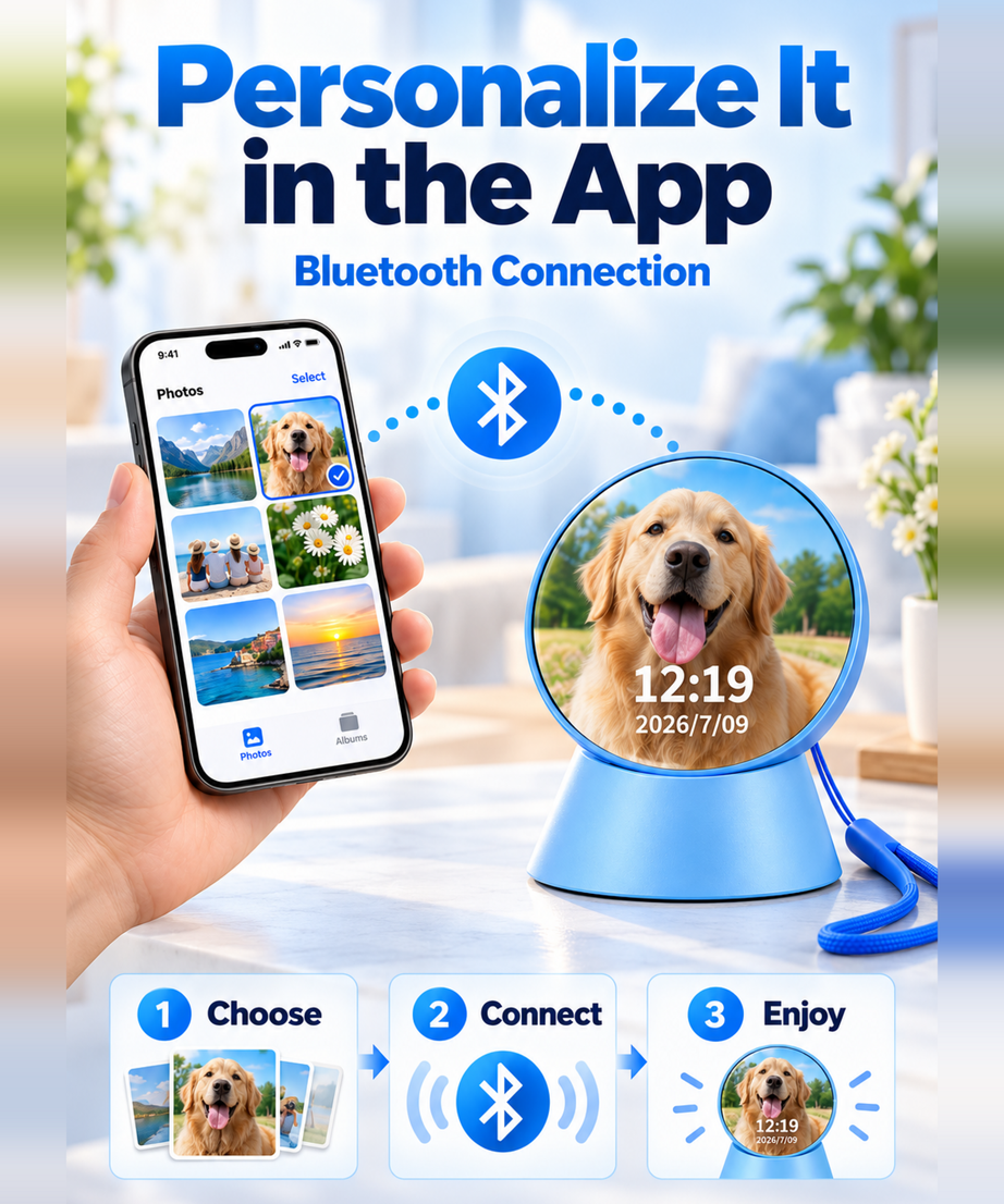 IPSTube H406 Mini Crystal Ball - App Bluetooth